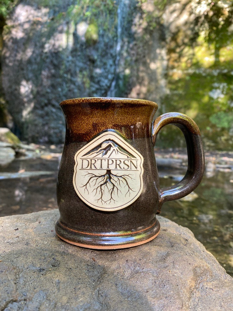 "STMP" 16 oz Handthrown Ceramic mug