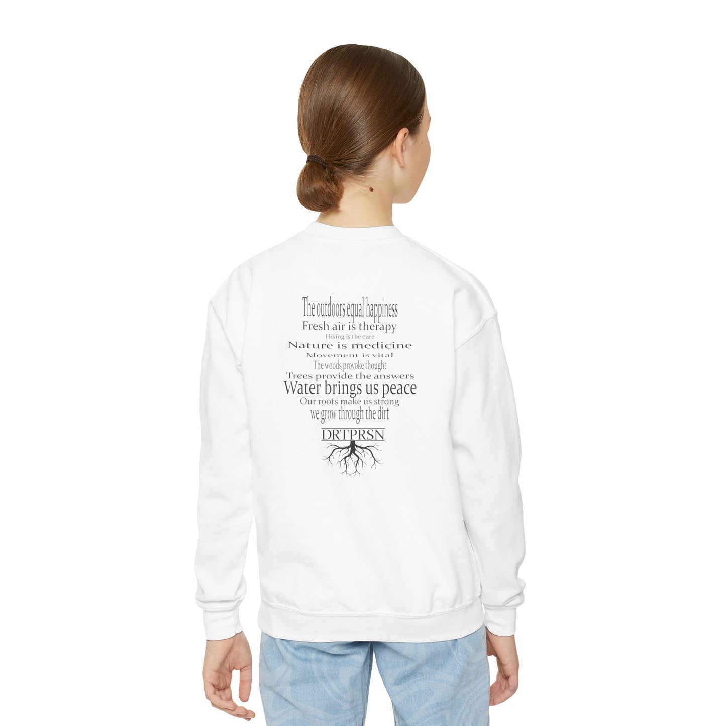 "PHLSPHY" Youth Crewneck Sweatshirt