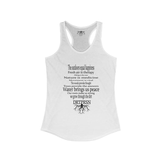 "PHLSPHY" Racerback Tank