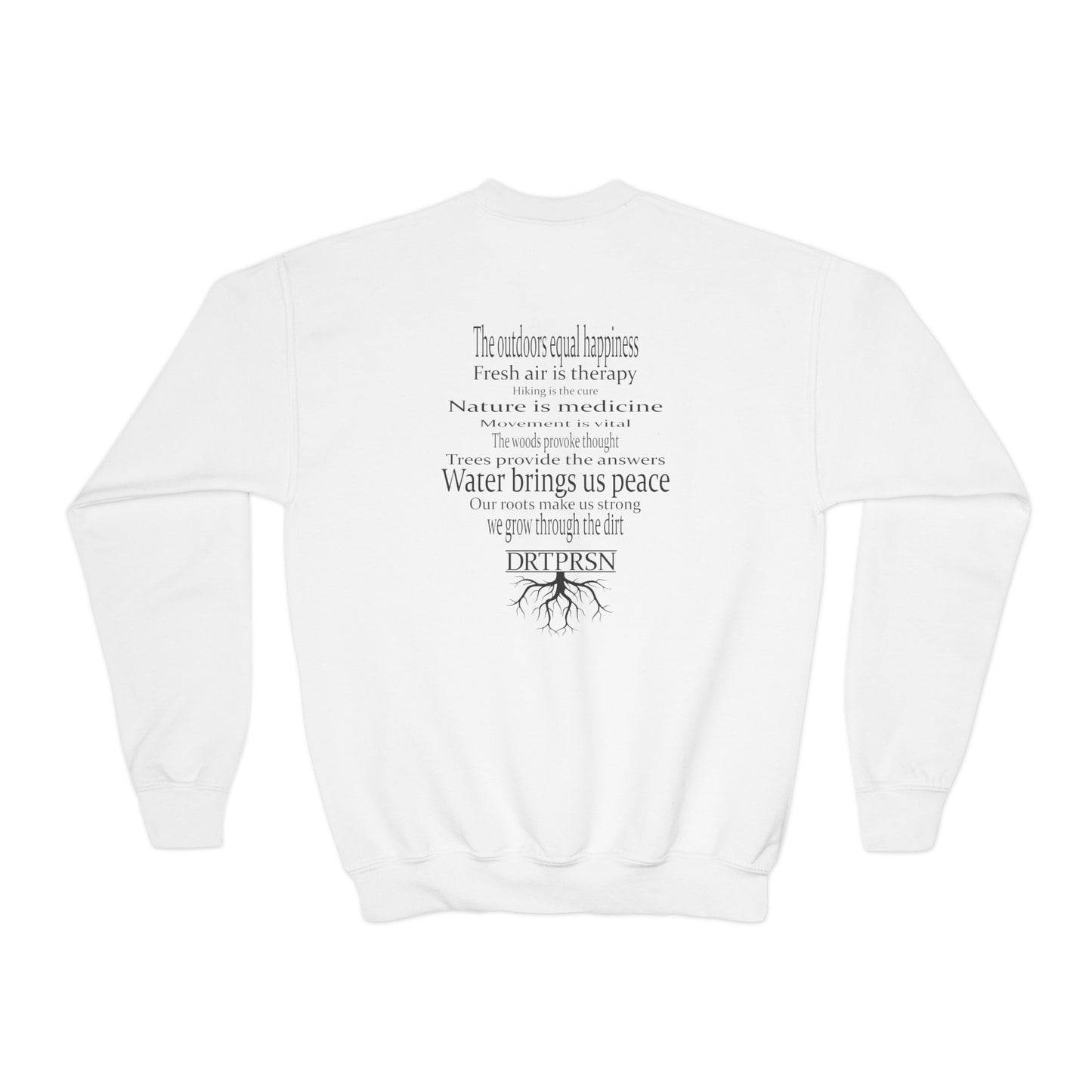 "PHLSPHY" Youth Crewneck Sweatshirt