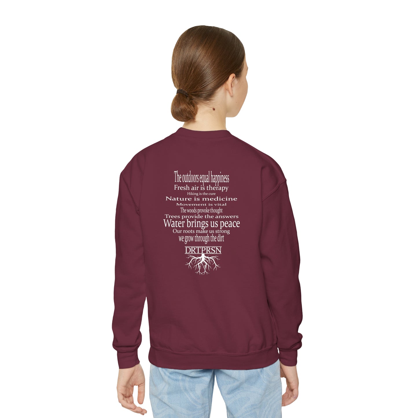 "PHLSPHY" Youth Crewneck Sweatshirt